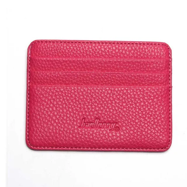 New  Fashion Card Holder slim Bank Credit Card ID Card Holder case bag Wallet Holder money