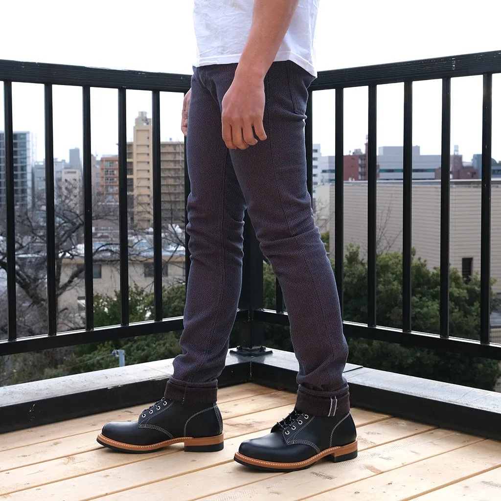 OD PBJ Indigo x Kakishibu Sashiko Selvedge Pants (Slim Tapered)