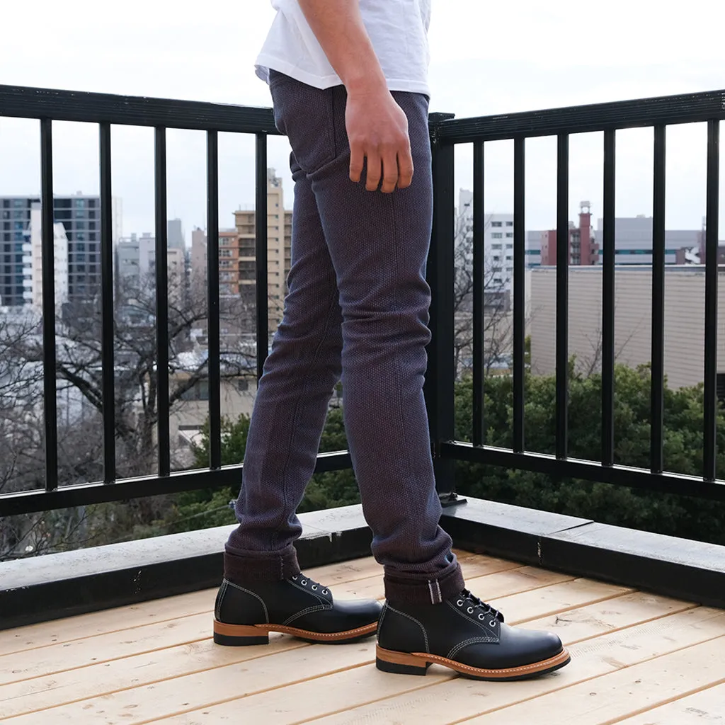 OD PBJ Indigo x Kakishibu Sashiko Selvedge Pants (Slim Tapered)