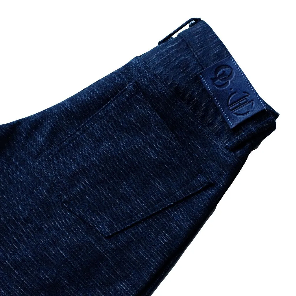 ODJB017 18oz. "Kaijin Slub" Selvedge Jeans (High Tapered)