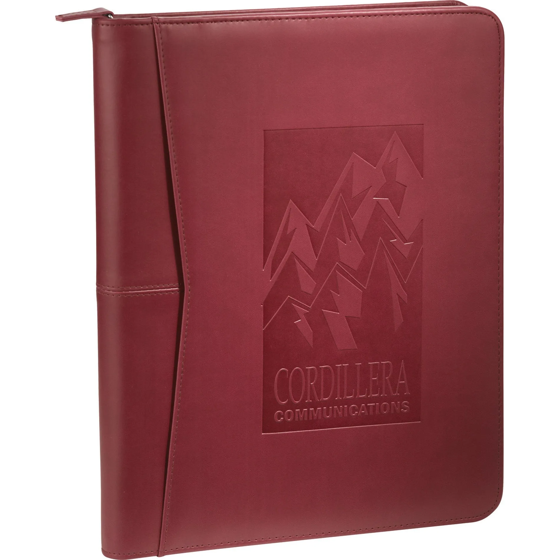 Pedova™ Zippered UltraHyde Padfolio with FSC Mix Paper