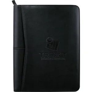 Pedova™ Zippered UltraHyde Padfolio with FSC Mix Paper