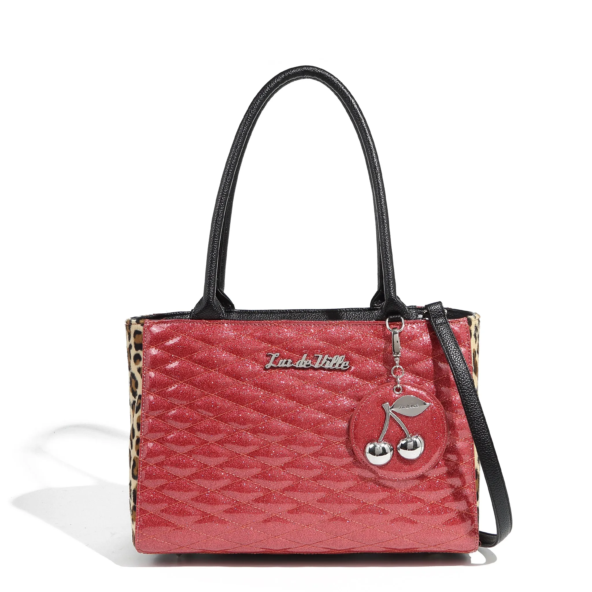 Pink Bubbly Sparkle Wild Cherry Tote