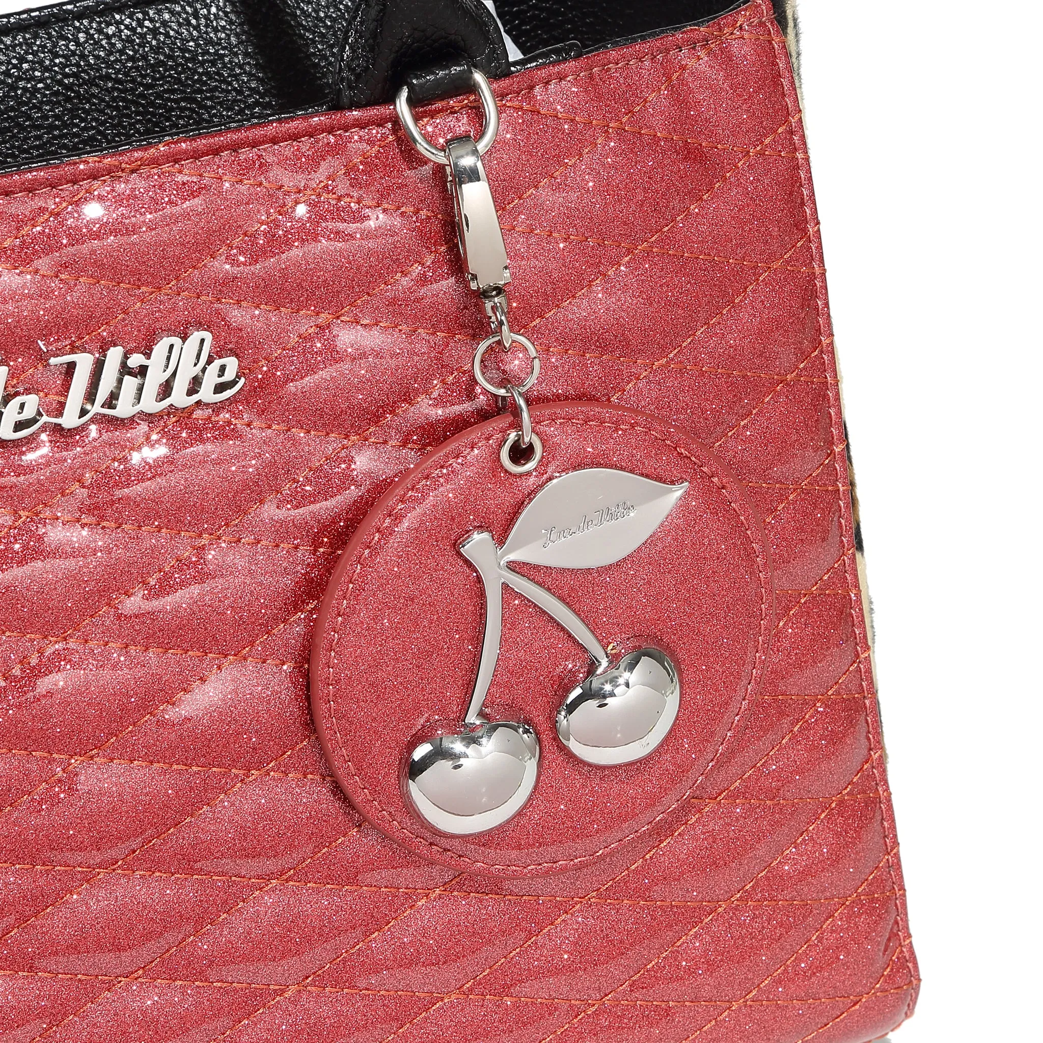 Pink Bubbly Sparkle Wild Cherry Tote