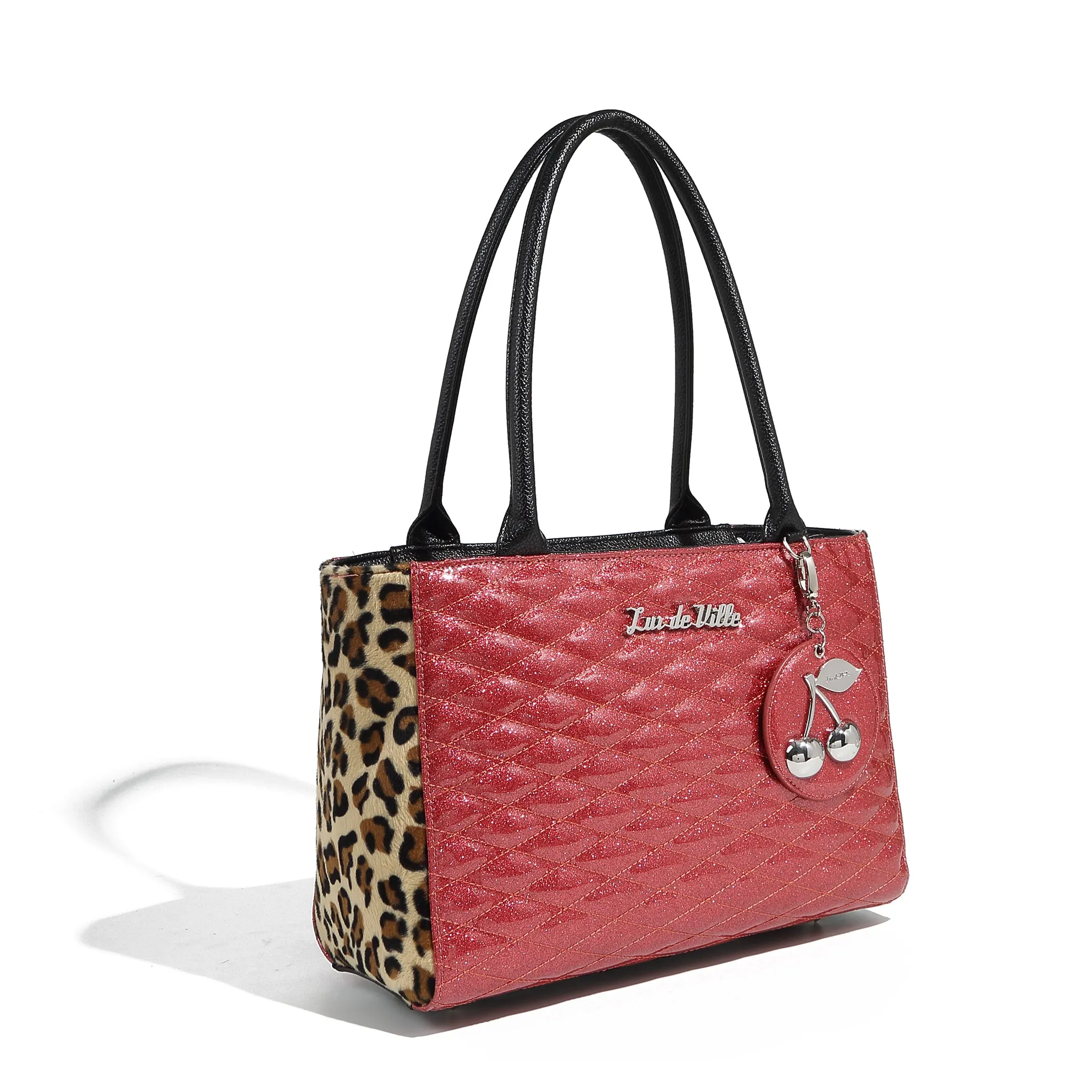 Pink Bubbly Sparkle Wild Cherry Tote