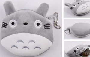 Plush 10*10CM My Neighbor TOTORO Etc. Coin Purse Wallet Pouch Case BAG ; Women Lady Bags Pouch Makeup Case Holder BAG Handbag