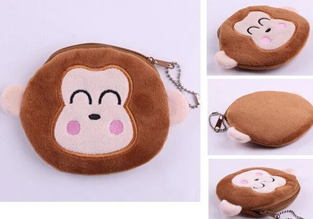 Plush 10*10CM My Neighbor TOTORO Etc. Coin Purse Wallet Pouch Case BAG ; Women Lady Bags Pouch Makeup Case Holder BAG Handbag