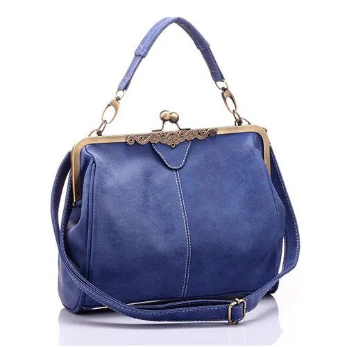 Retro PU Leather Small Shoulder Bag