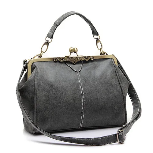 Retro PU Leather Small Shoulder Bag