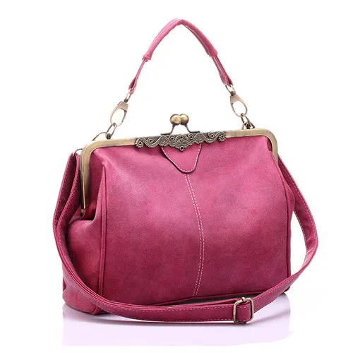 Retro PU Leather Small Shoulder Bag