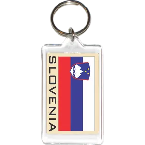 Slovenia Acrylic Key Holders