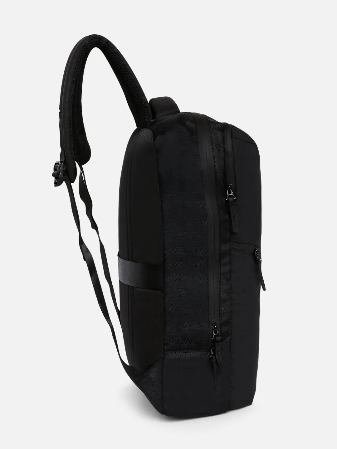 Spykar Black Casual Traveler Backpack