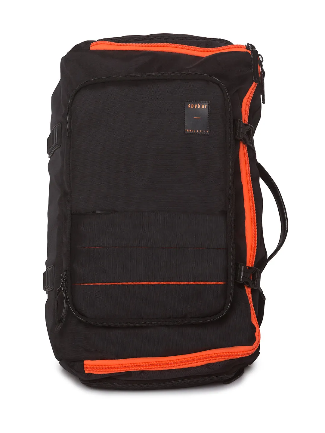 Spykar Black Traveler Multipurpose Backpack