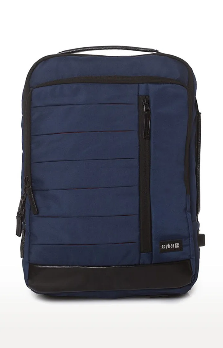 Spykar Blue Polyster Backpack