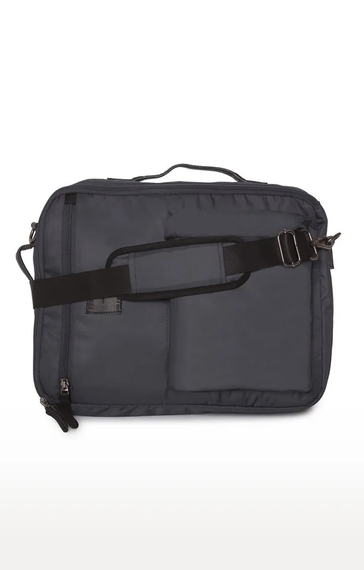 Spykar Grey Polyster Backpack