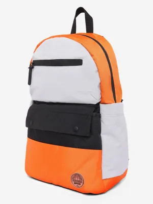 Spykar Men Orange Polyester Backpack