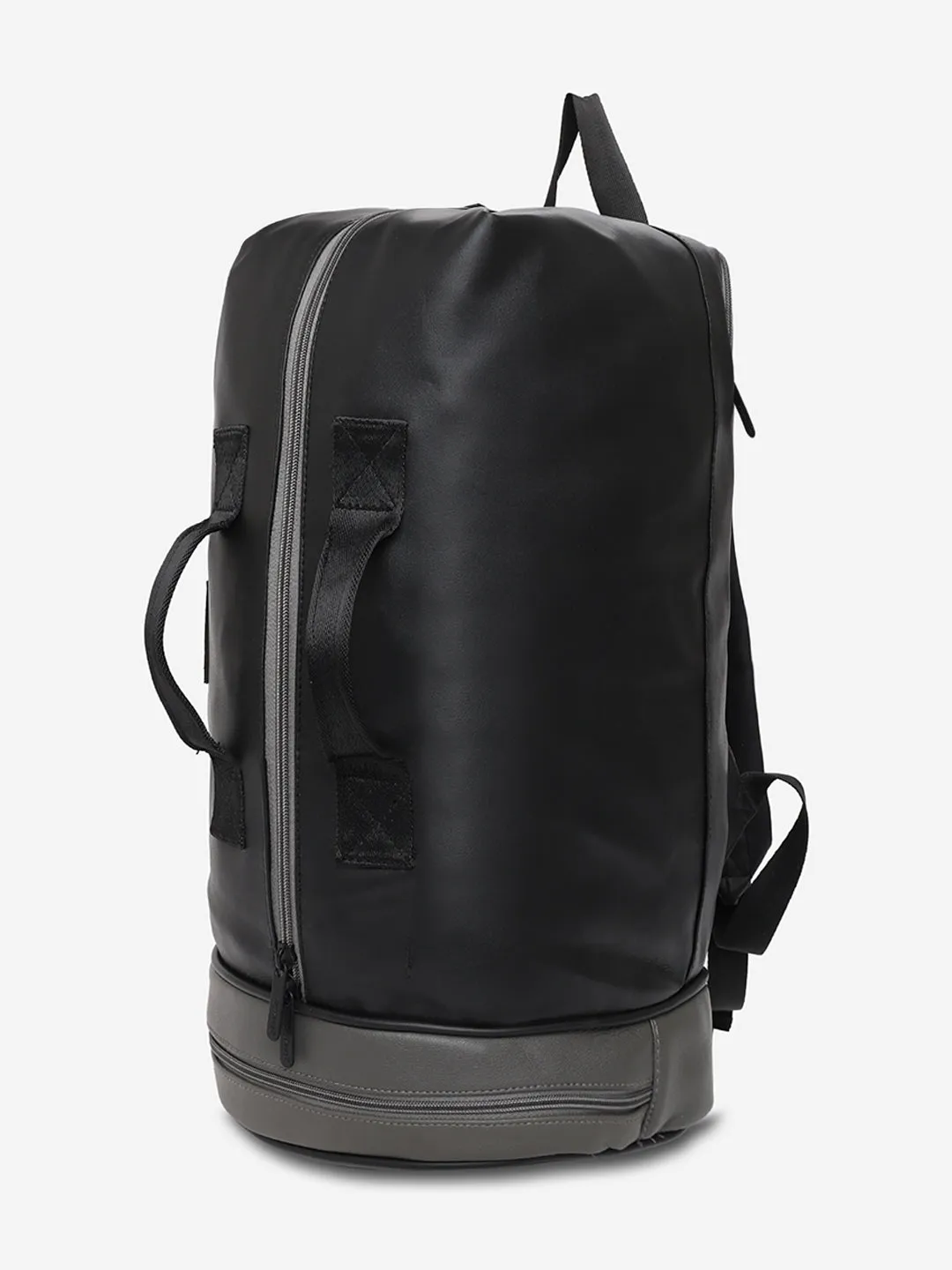 Spykar Unisex Black And Grey Backpack