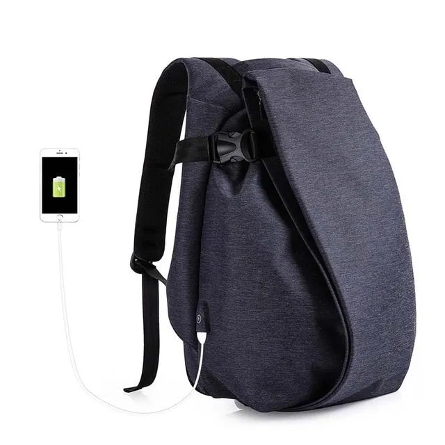 Student USB School Backpack Waterproof Travel Large Capacity