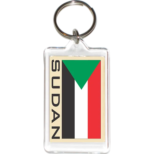 Sudan Acrylic Key Holders