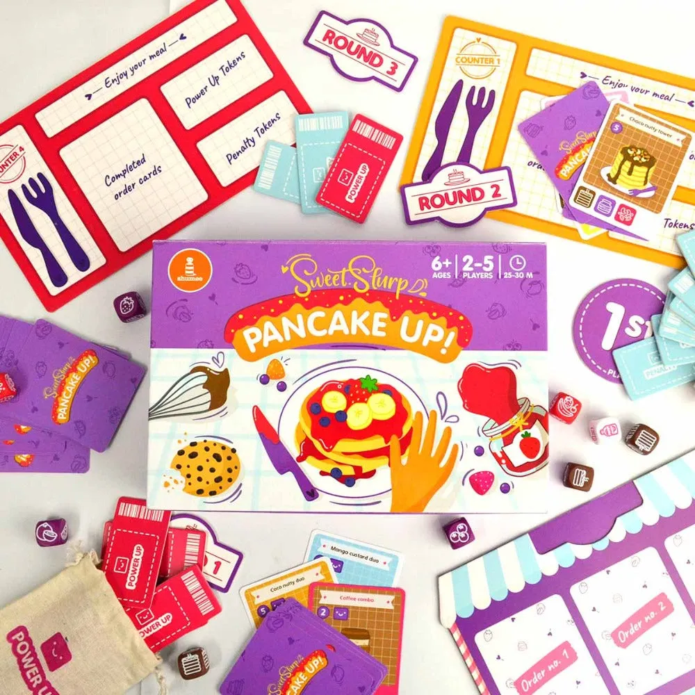 Sweet slurrp Pancake up - Board Game