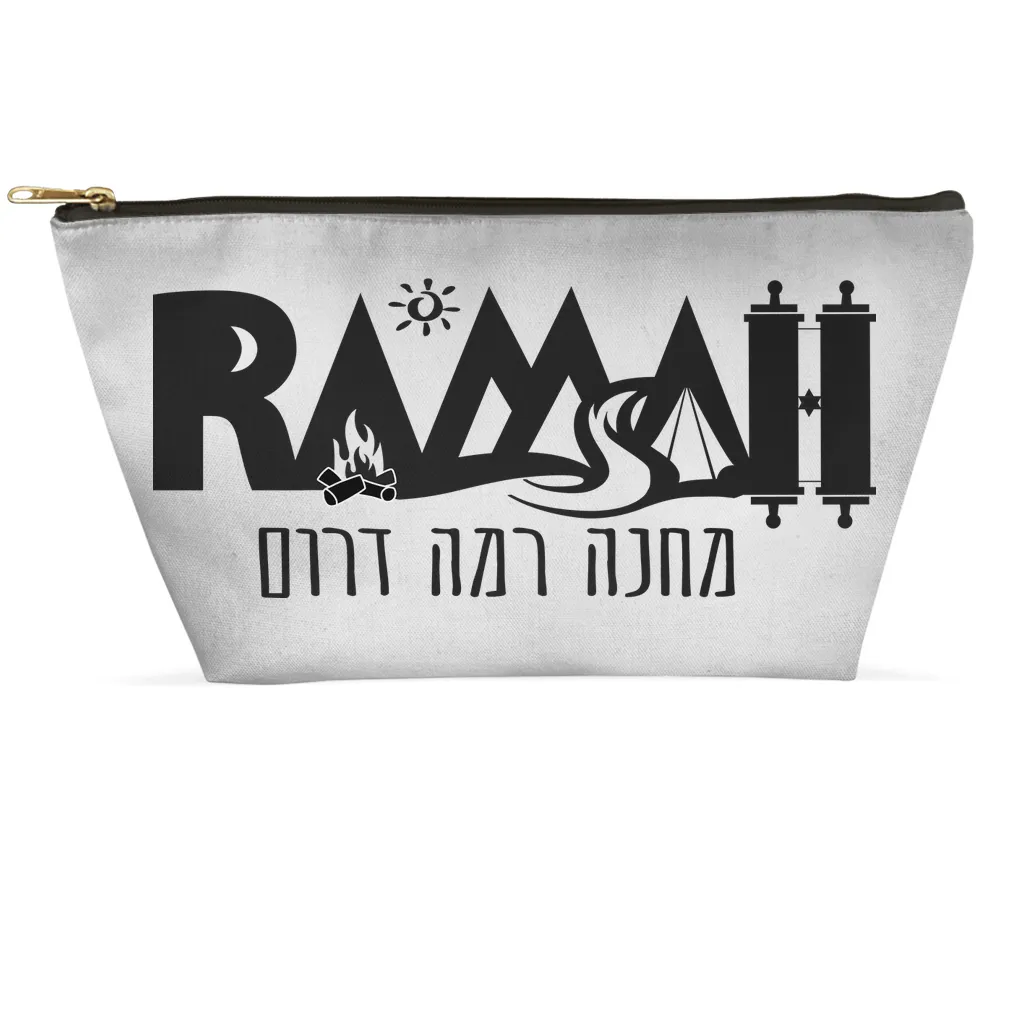 Toiletry Bag Accessory Pouch - Ramah Logo