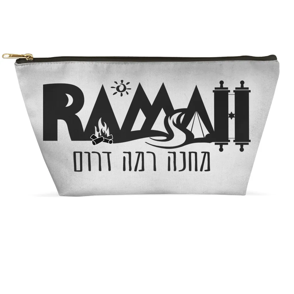 Toiletry Bag Accessory Pouch - Ramah Logo