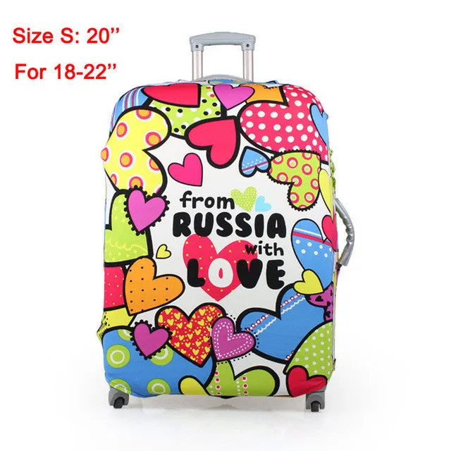 Travel Luggage Suitcase Protective Cover, Stretch, made for 20,24,28inch, Apply to 18-30inch Cases