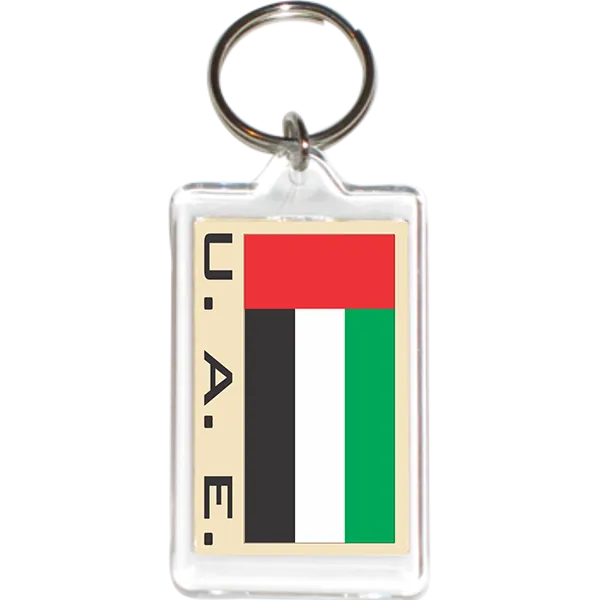 UAE Acrylic Key Holders