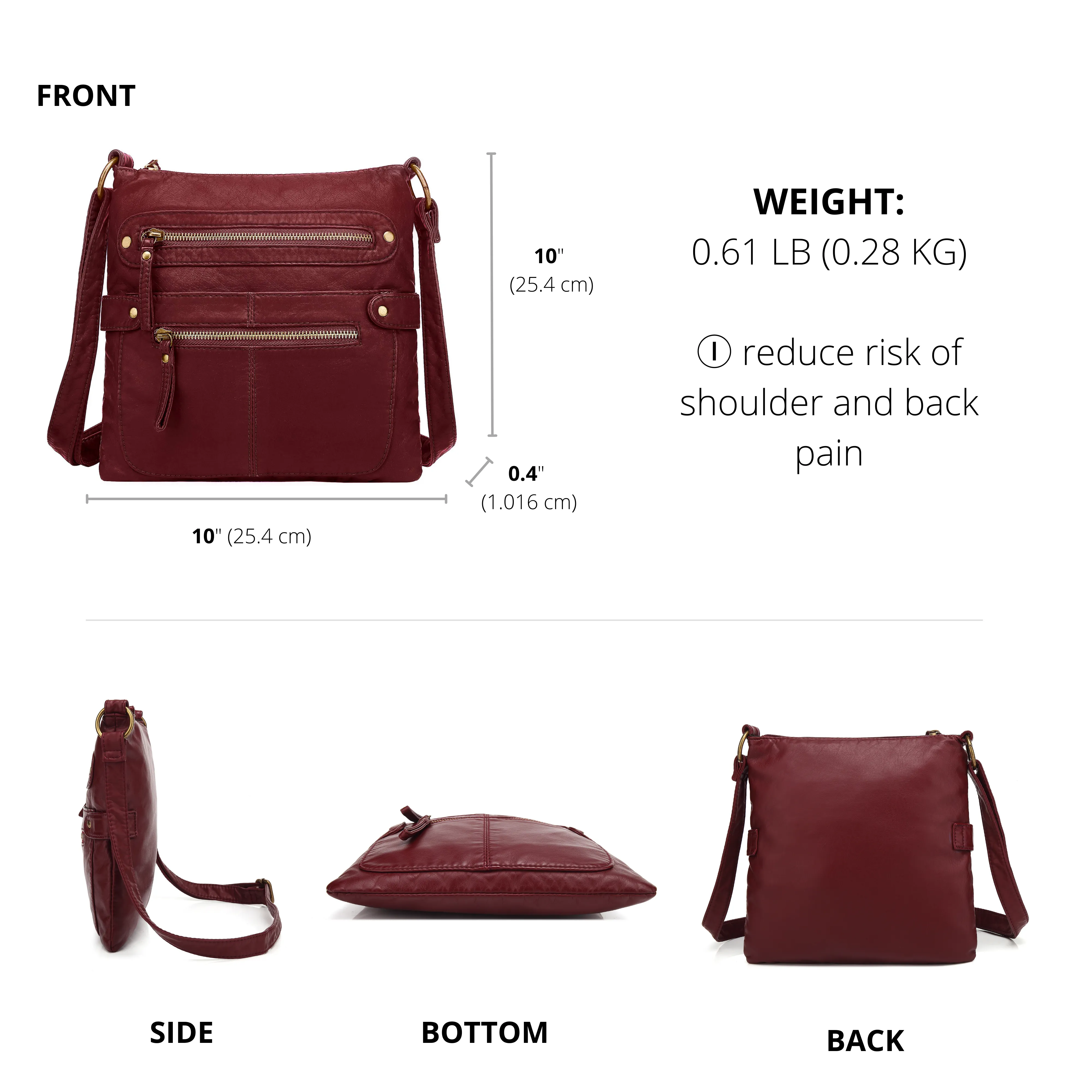 Ultra Soft Crossbody Bag H1820