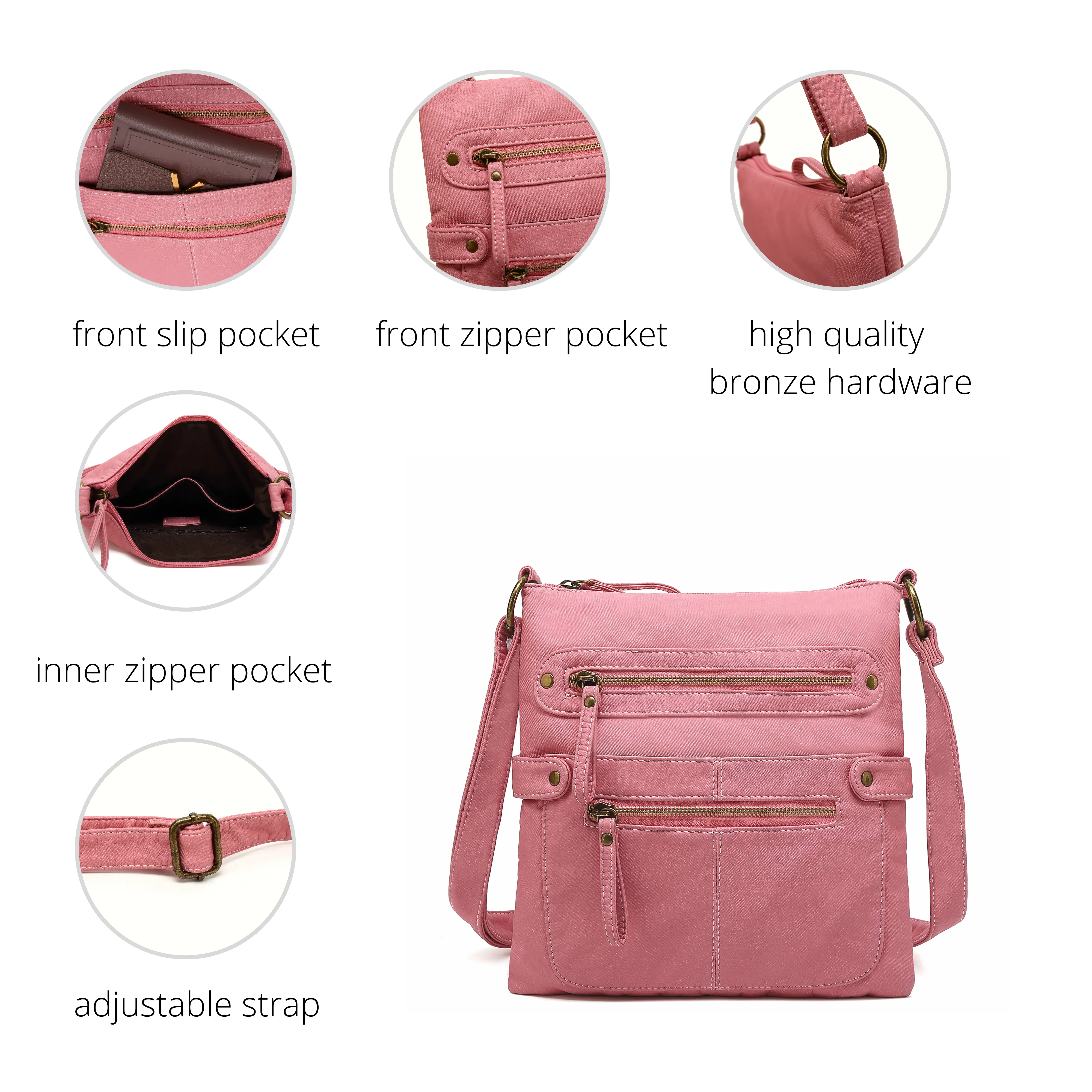 Ultra Soft Crossbody Bag H1820