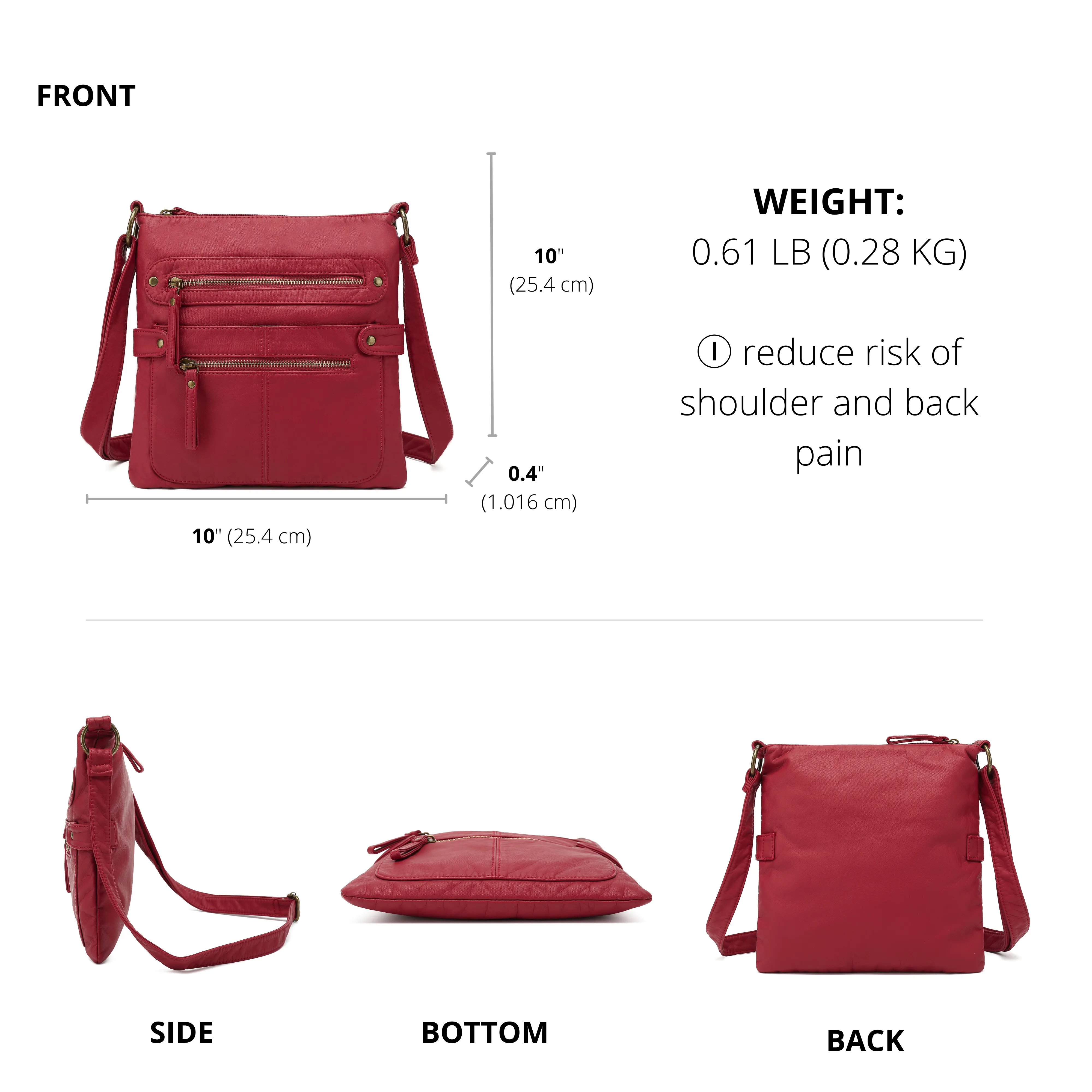 Ultra Soft Crossbody Bag H1820