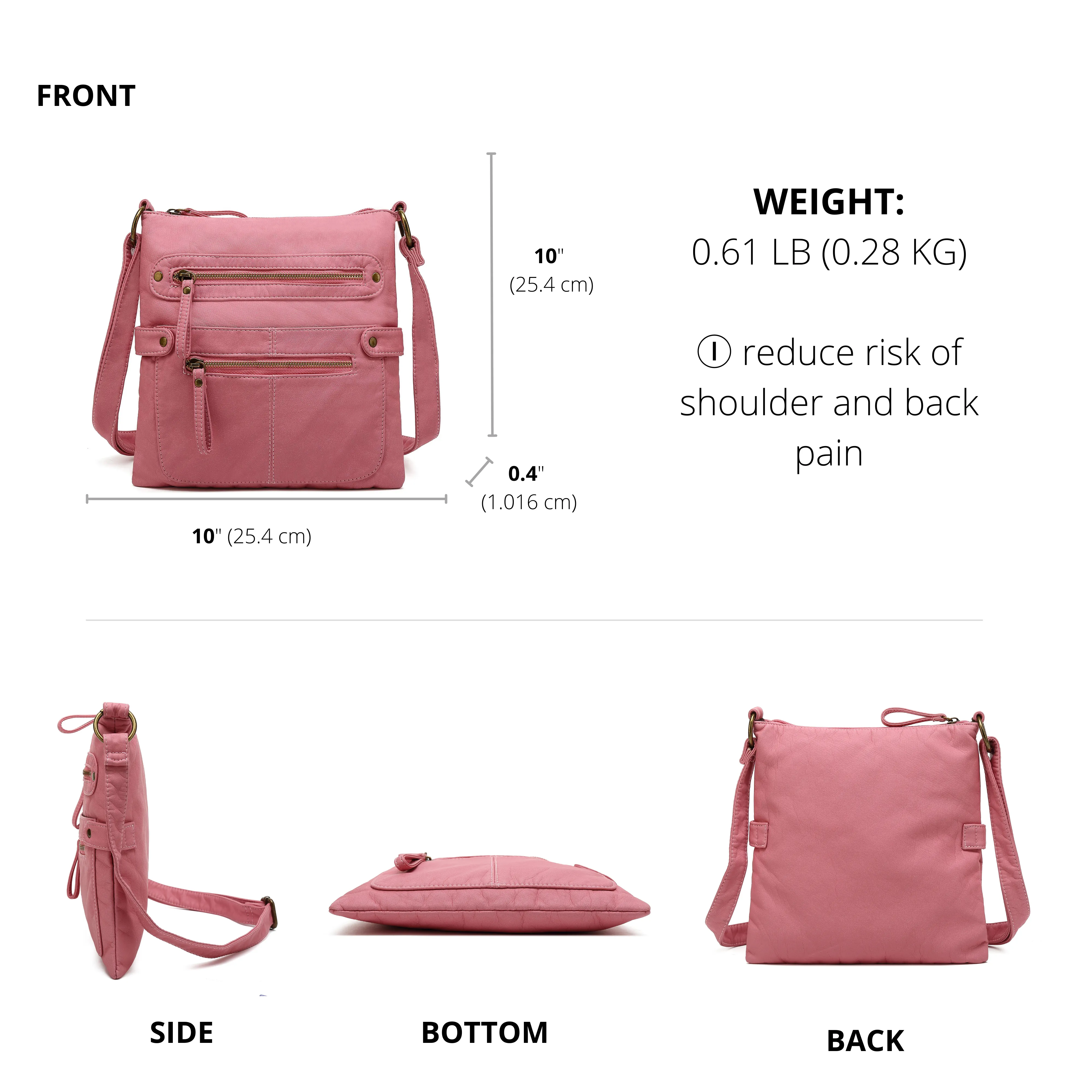 Ultra Soft Crossbody Bag H1820