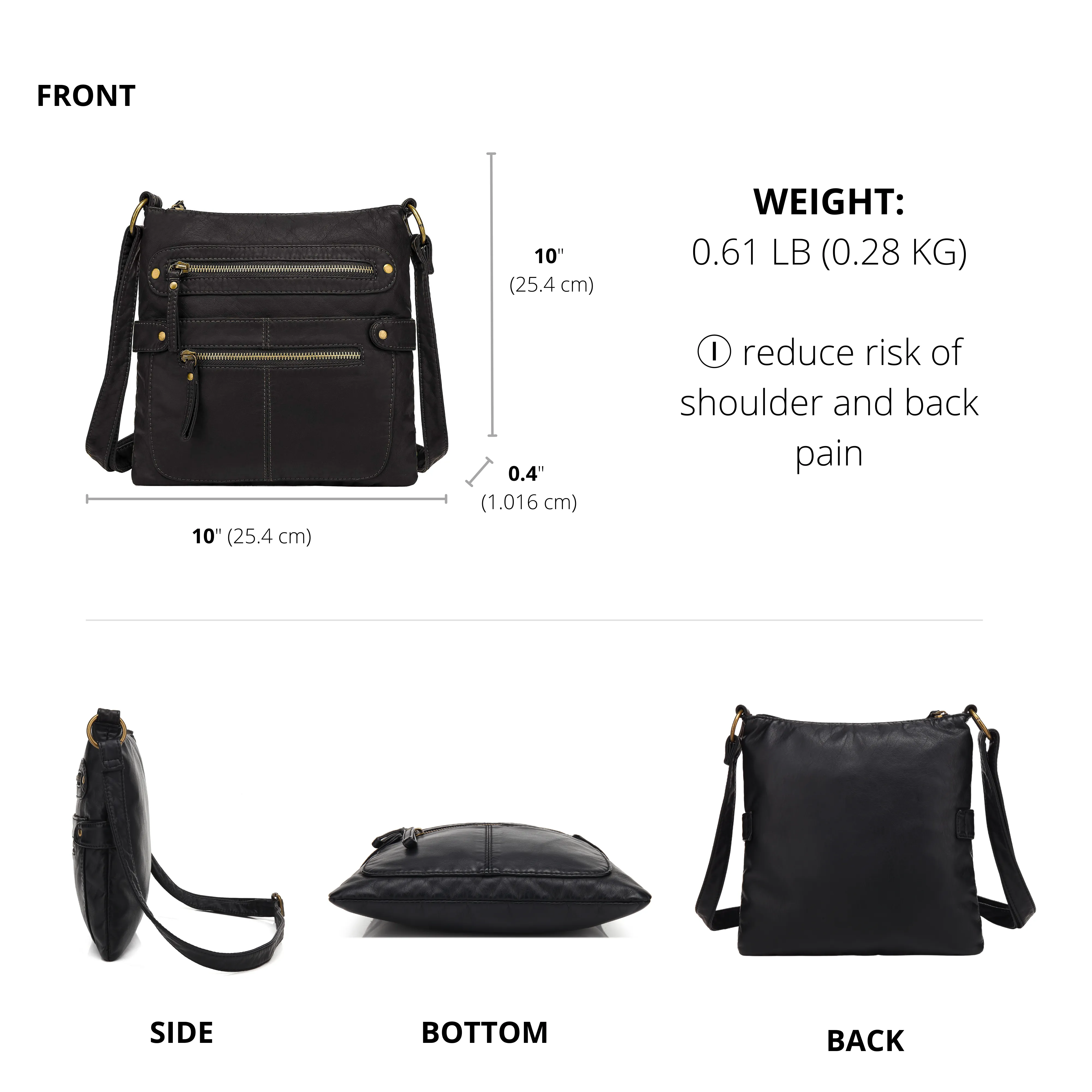 Ultra Soft Crossbody Bag H1820