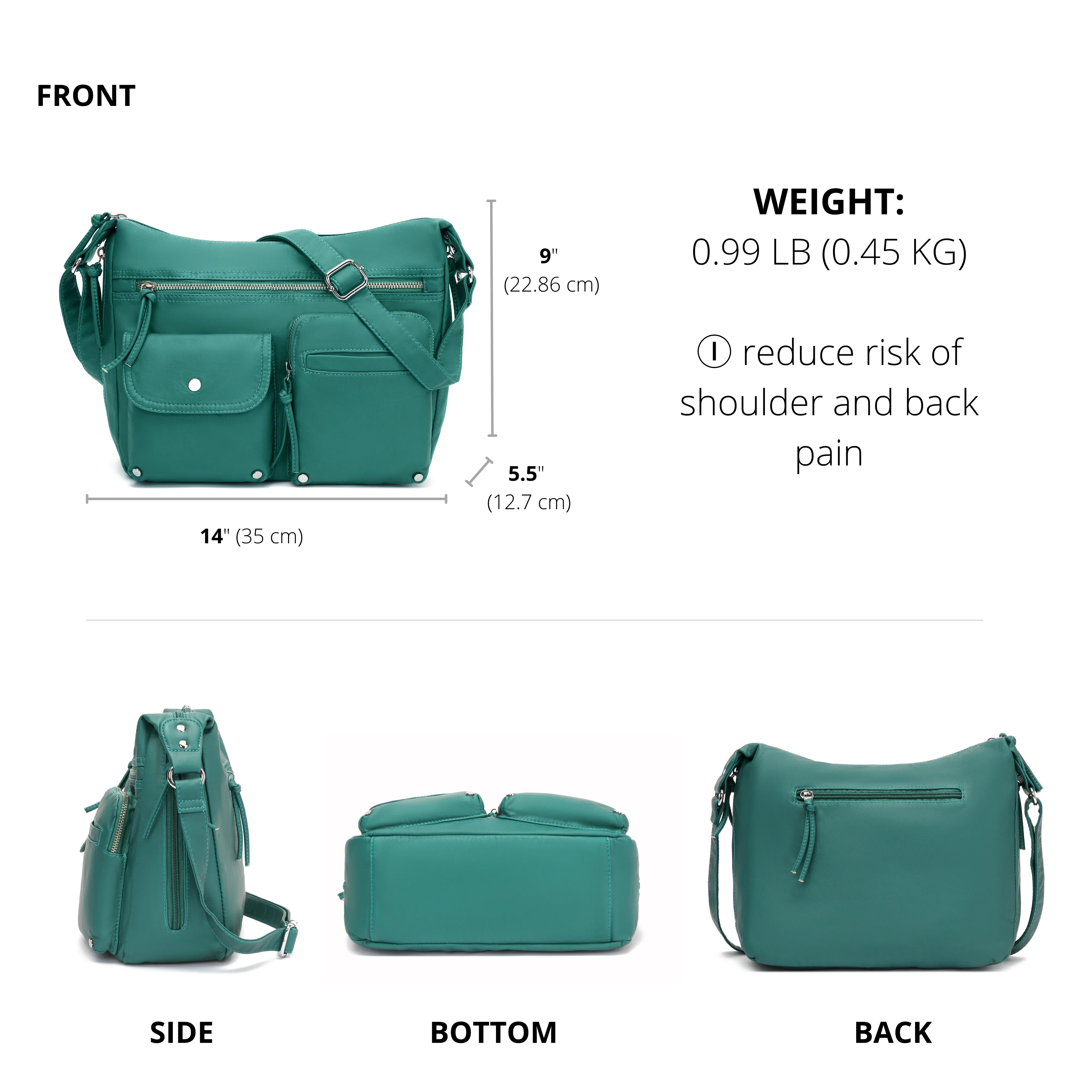 Ultra Soft Medium Crossbody, Shoulder Bag H1800