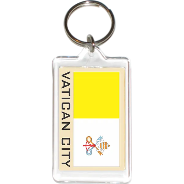 Vatican City Acrylic Key Holders