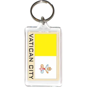 Vatican City Acrylic Key Holders