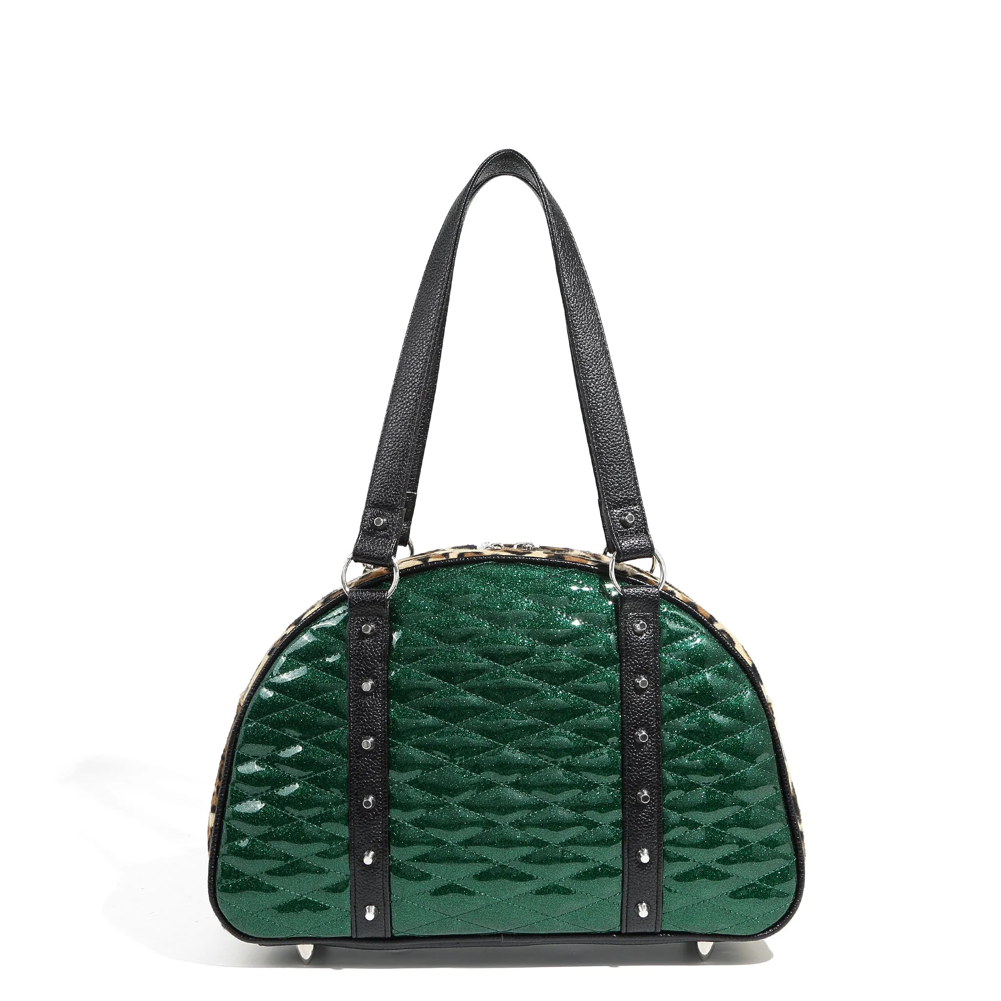 Venus Green Sparkle Love Bird Tote