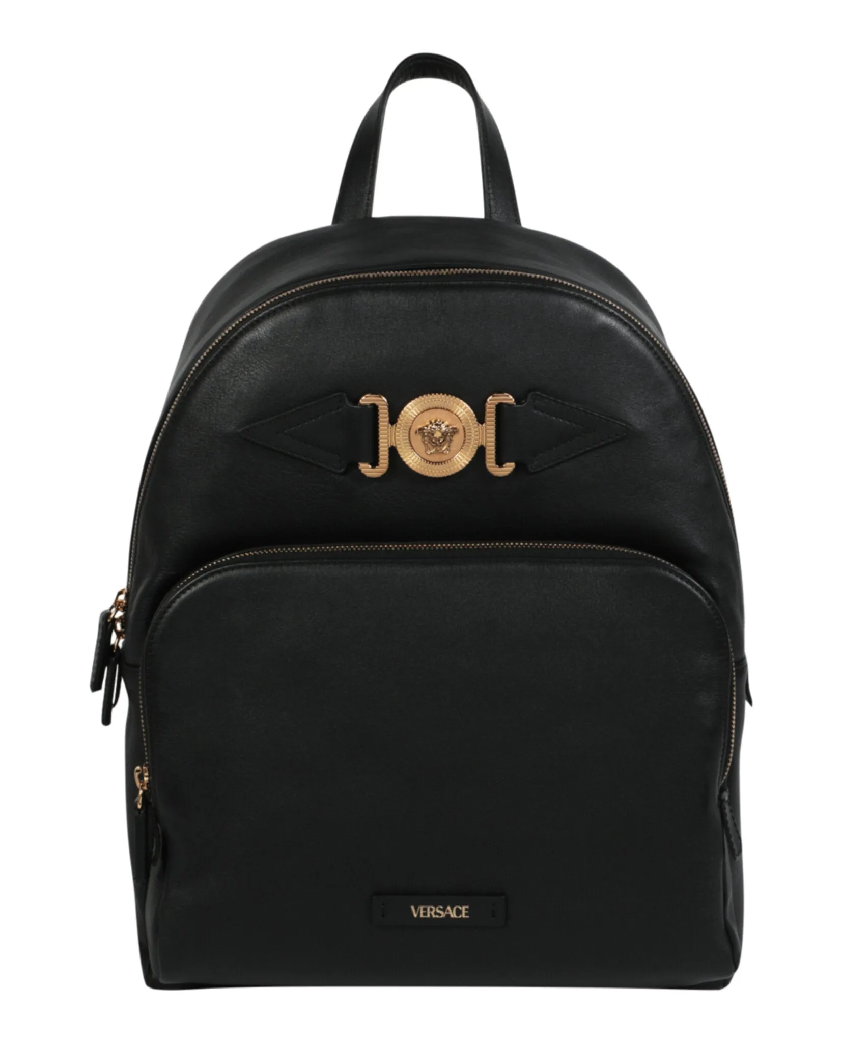 Versace Medusa Biggie Leather Backpack