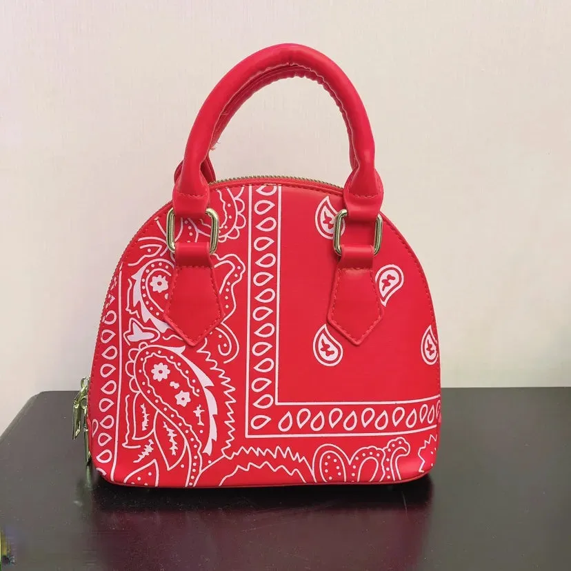 Women's Bandana Tote Bag Purse Handbags